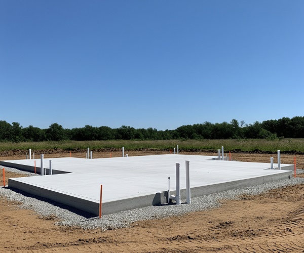 Terreno listo para recibir una casa prefabricada
