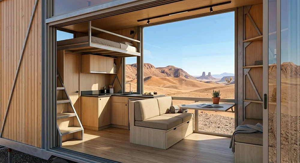 Diseño interior eficiente de Tiny House