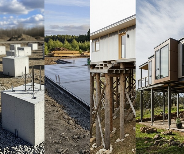Tipos de fundaciones para casas prefabricadas